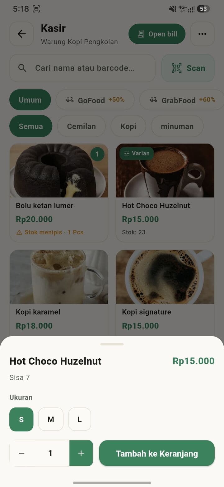 Varian dan ukuran tanpa dihafal